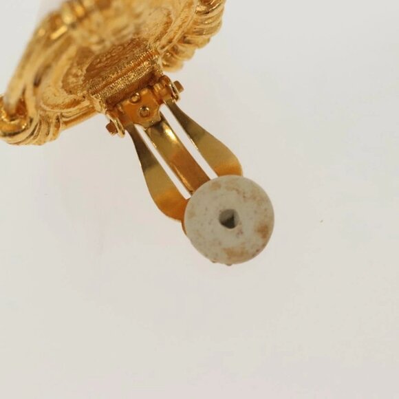 CHANEL Earring metal Gold CC Auth bs29251 - Picture 6 of 13